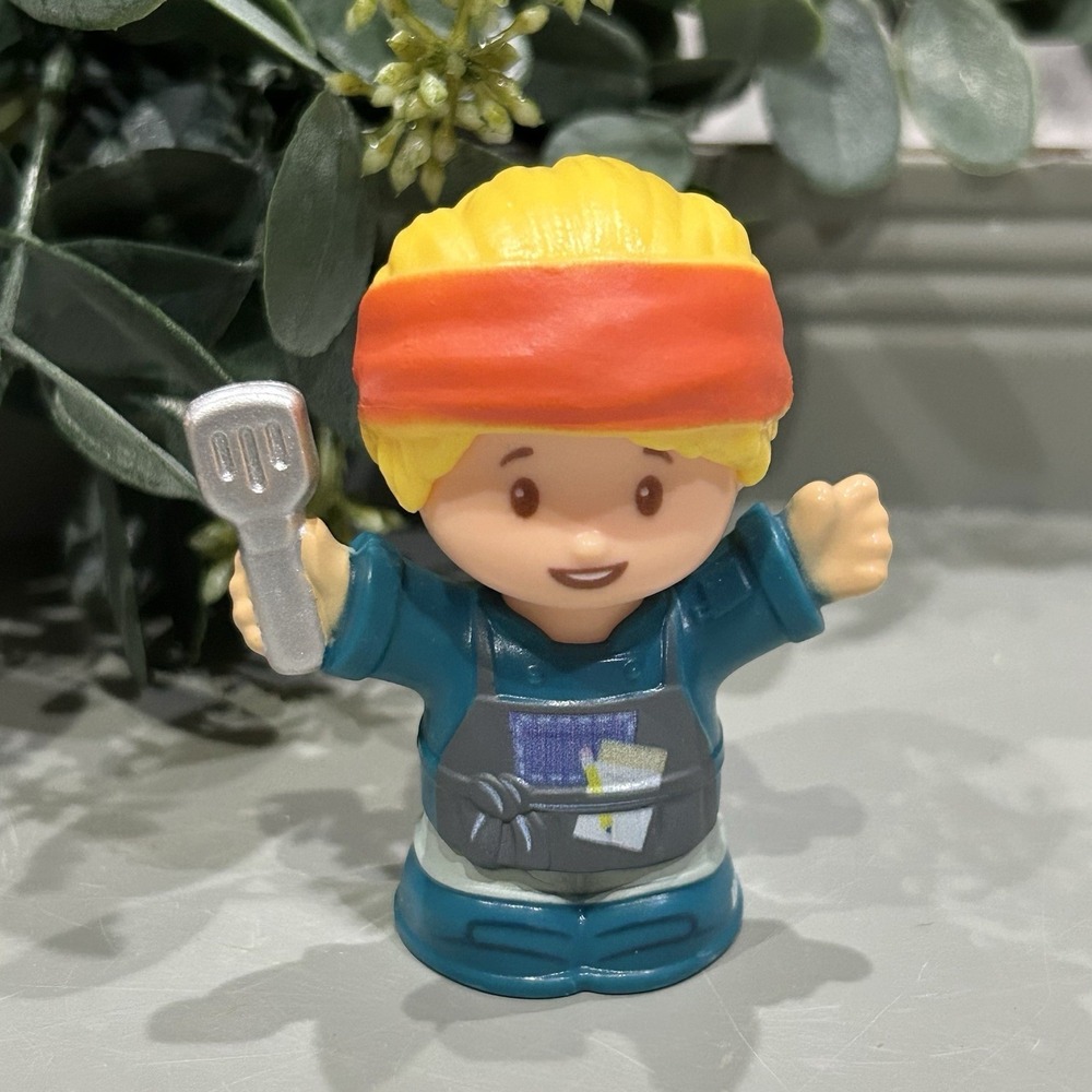 Fisher Price Little People Girl Figure Serve It Up Food Taco Truck Cook 2020